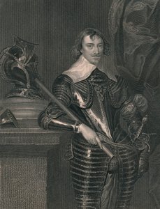 Robert Rich, conde de Warwick, c1630s, início do século XIX. de H. Robinson