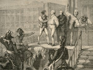 A execução de Luís XVI em 21 de janeiro de 1793