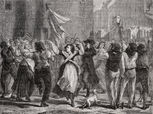 O Chefe da Princesa Lamballe (1749-92) Exibido em Paris, 3 de setembro de 1792