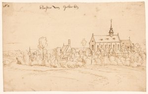 O mosteiro de Hoboken de H. van Wel (attributed to)