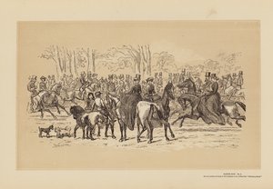 Rotten Row, No 2, As it Is (gravura) de Hablot Knight (1815 92) Browne