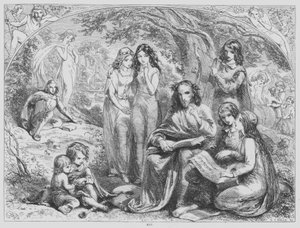 John Milton, LAllegro (gravura)