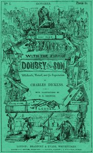 Charles Dickens - Dombey e Filho de Hablot Knight Browne