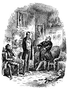 Dombey & Son de Charles Dickens de Hablot Knight Browne