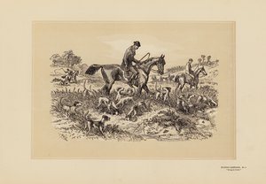 Esboços de Caça, n.º 1, Indo para a Capa (gravura)