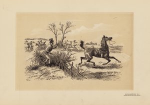 Esboços de Caça, n.º 5, Assobio! (gravura)