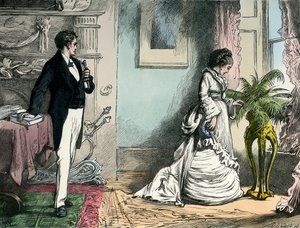 Nosso Amigo Mútuo por Dickens de Hablot Knight Browne