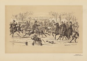 Rotten Row, No 1, As it Was (gravura)