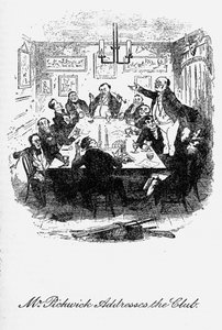 "Os papéis Pickwick" - de Hablot Knight Browne