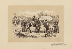 A Tumbletown Steeple-Chase, n.º 12, depois da corrida (gravura)