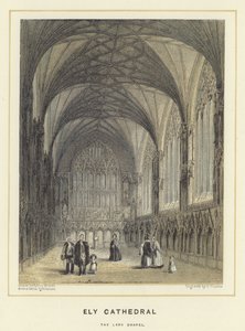 Catedral de Ely, a capela da senhora de Hablot Knight Browne