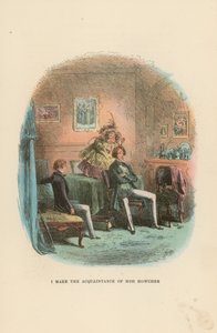 Ilustração para David Copperfield de Hablot Knight Browne
