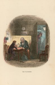 Ilustração para David Copperfield de Hablot Knight Browne