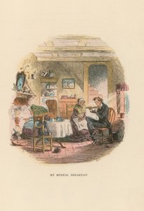 Ilustração para David Copperfield de Hablot Knight Browne