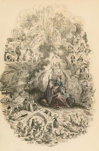 Ilustração para Dombey e filho de Hablot Knight Browne