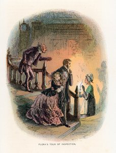 Ilustração para Little Dorrit de Hablot Knight Browne