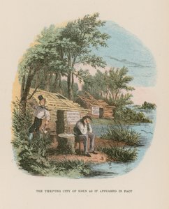 Ilustração para Martin Chuzzlewit de Hablot Knight Browne