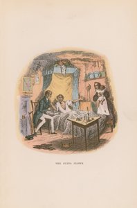 Ilustração para papéis de Pickwick de Hablot Knight Browne