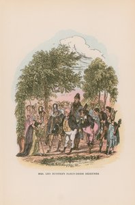 Ilustração para papéis de Pickwick de Hablot Knight Browne