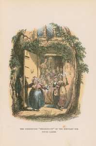 Ilustração para papéis de Pickwick de Hablot Knight Browne