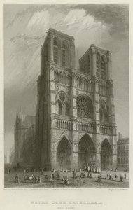 Catedral de Notre Dame, Frente Oeste de Hablot Knight Browne