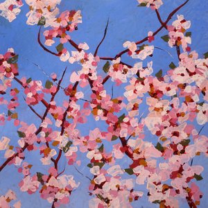 Fleur de Joie II, c.2023 (óleo sobre masonite)