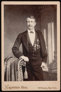 Retrato de J. Watts John Watts De Peyster 1821-1907, Antes de 1896. de Hagelstein Bros