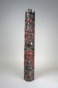 Modelo Totem Pole de Haida