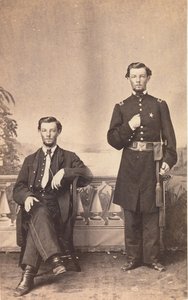 Alonzo H. Sterrett, auxiliar tardio, quadragésimo da infantaria dos EUA, 27 de julho de 1865. de Hall and Company