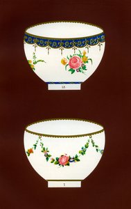 Padrões de Derby, 1876. de Hall and England