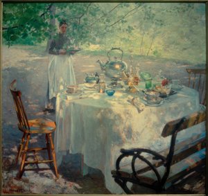 tempo de pequeno almoço de Hanna Hirsch Pauli