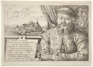 Hieronymus Schurstab, prefeito de Nuremberg de Hanns Lautensack