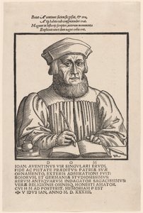Johann Aventinus (Johann Turmair) de Hanns Lautensack