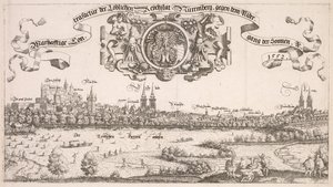 Vista Panorâmica de Nuremberg: Parte Central
