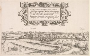 Vista Panorâmica de Nuremberg: Parte Esquerda