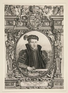 Retrato do arquiduque Carlos da Estíria de Hanns Lautensack