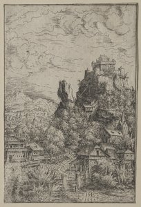 Paisagem com um castelo, 1553.