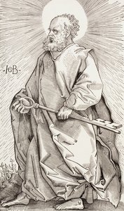 São Pedro com as Chaves do Reino dos Céus de Hans (after) Baldung Grien