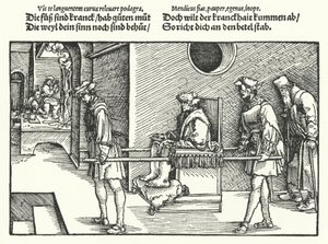 Gota (gravura) de Hans (after) Burgkmair