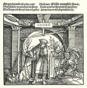 Justiça (gravura) de Hans (after) Burgkmair
