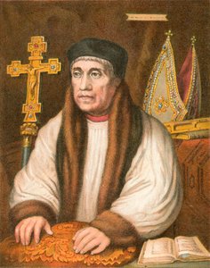Arcebispo Warham de Hans (after) Holbein the Younger