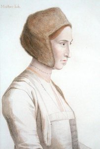 Madre Jackson, enfermeira do futuro Eduardo VI, gravada por Francesco Bartolozzi (1727-1815) (gravura) de Hans (after) Holbein the Younger
