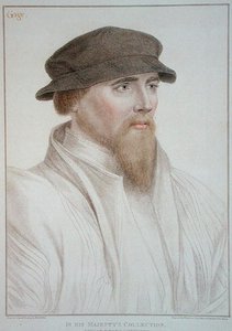 Retrato de John Gaye (d.1557) gravada por Francesco Bartolozzi (1727-1815) 1796 (gravura) de Hans (after) Holbein the Younger