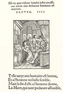 A Canoness, ou Freira (gravura) de Hans (after) Holbein the Younger