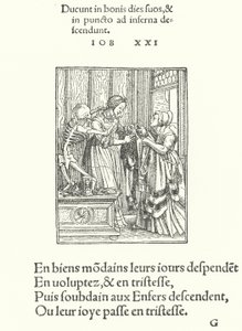 A Condessa, ou Noiva (gravura) de Hans (after) Holbein the Younger