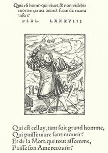 O Nobre Cavaleiro (gravura) de Hans (after) Holbein the Younger