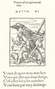 O Pedlar (gravura) de Hans (after) Holbein the Younger