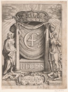 Página de título para Christian IV Reces 1643