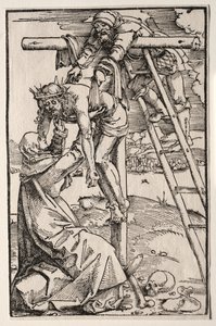 Descida da Cruz, 1505. de Hans Baldung