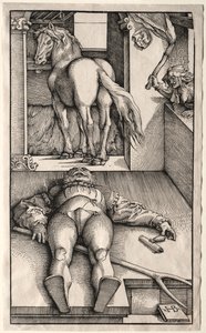 O noivo enfeitiçado de Hans Baldung